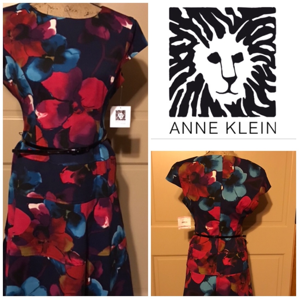 🌺Ann Klein Floral Dress